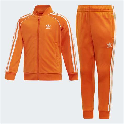 adidas trainingsanzug herren schwarz orange|Adidas trainingsanzug retro herren.